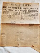 1925, April 21- Twin City Sentinel -Winston Salem Newspaper Billy Sunday Revival picture