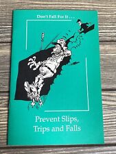 Vintage CSX Transportation Safety Prevent Slips Trips And Falls Manual Booklet a picture