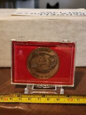 NASA Rockwell Commemorative Coin. Shuttle Discovery 51D. 1st Politician in Space picture