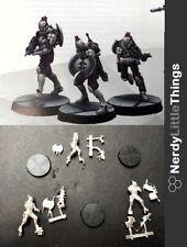 Infinity Code One - Operation Blackwind - ALEPH - 3x THORAKITES Miniatures picture