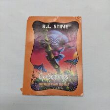 R.L Stine Goosebumps The Beast From The East Trading Card picture