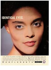 Durasoft Colors Identical Eyes Complements Vintage 1988 Print Advertisement picture
