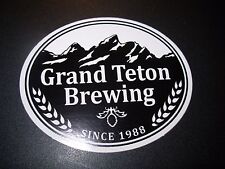 GRAND TETON BREWING Bitch Creek Idaho Logo STICKER decal craft beer brewery picture