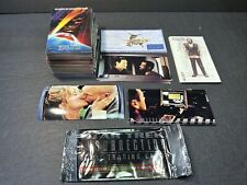 1998 Star Trek Insurrection Skybox Lot Of 132 Base + 22 Inserts & Wrapper picture