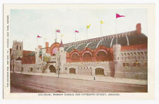 Chicago IL Postcard Coliseum Wabash Avenue picture