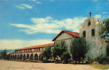 Solvang CA California, Santa Ines Mission, Vintage Postcard picture