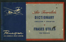 Panagra Pan American-Grace Airways airline Air Travelers Dictionary 1940s picture