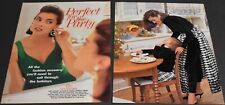 1992 Print Ad Sexy Heels Fashion Lady Long Legs Brunette Perfect for Party art picture