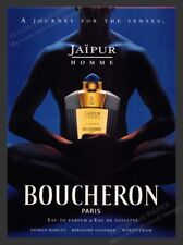 Jaipur Homme Boucheron Paris Cologne 2000 Print Advertisement Ad picture