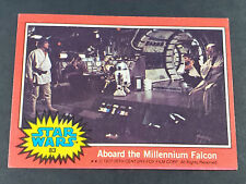 1977 TOPPS STAR WARS CARD #083 RED SERIES HIGH GRADE EX EX-MT picture