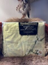 Vintage springmaid wondercale double fitted sheet 54/71inch new picture