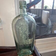 antique Robert Crispin Wellington Hotel Liquor Bottle  picture