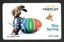 CINEPLEX ( Canada ) Hop ( Eng ) 2011 Gift Card ( $0 ) picture