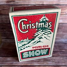 Vintage Christmas Doubl-Glo Snow Sealed Box picture