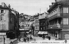 CPA 55 - VERDUN (Meuse) - 11. La Bibliothèque et rue Beaurepaire picture
