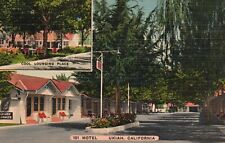 Postcard CA Ukiah California 101 Motel Unused Linen Vintage PC f6515 picture