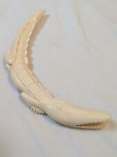 African Antique Ivory Crocodile picture