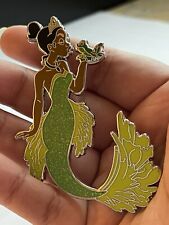 Princess and the Frog Tiana Mermaid Naveen Frog Fantasy Pin LE 100 Green picture