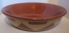 Vtg Ogalala Sioux Pine Ridge Pottery Sgraffito Serving Bowl Signed E Cox 1940s? picture