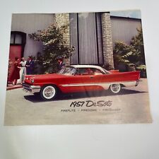 1957 DeSoto Sales Auto Car Brochure Dealership Station Wagon Fireflight Firedome picture