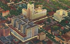 USA Michigan Detroit Air View of General Motors, Fisher & New Center Bldg 06.21 picture