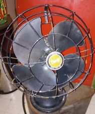 Vintage 12” Diehl 4 Blade Antique Fan Cast-Iron Base￼ ￼ Runs Beautifully NICE  picture