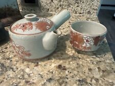 Mid-Late 20th C Kutani Tea Pot And 5 Cups Set picture