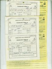 CONRAIL TRAIN ORDERS  (18)  TRENT (WEST TRENTON) NEW JERSEY  1978,  1987. picture