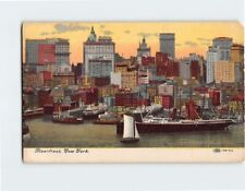 Postcard Riverfront New York USA North America picture