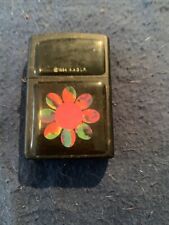 Vintage A.A.D.L.P Lighter 1984 psychedelic Daisy Flower picture