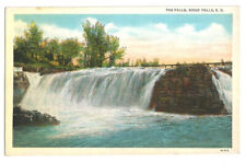 Sioux Falls South Dakota SD Postcard Waterfall c1920s picture