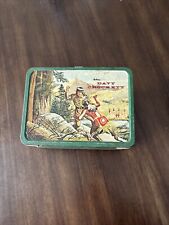 1955 American Thermos Davy Crockett Metal Lunchbox picture