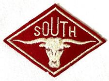 ORIGINAL VINTAGE RED & WHITE SOUTH HIGHSCHOOL PACKERS PATCH OMAHA NE 4