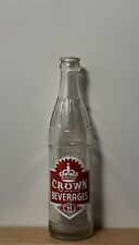 1947 Philippine “Crown Beverages” Soda Bottle picture