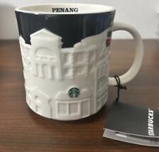 PENANG Malaysia Starbucks coffee Cup Mug 16oz Relief 3D Collector Series New picture