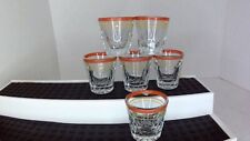 VINTAGE 1940'S SHOT GLASS SET OF 6 picture