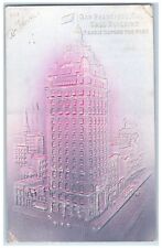 c1905 San Francisco California Call Building Embossed Airbrushed Postcard picture