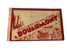 Souvenir de ma visite Douaumont 1936 Album with 15 Photo Cards  picture