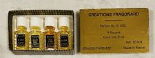 Vintage Creations Fragonard Micro Mini French Perfume set of 4, 8ml total picture