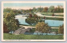 Postcard Lake in Rockefeller Park, Cleveland Ohio picture
