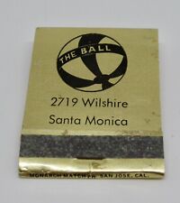The Ball Totally Nude Dance Strip Club 2719 Wilshire Santa Monica Blvd Matchbook picture