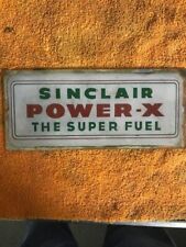 Original Vintage Sinclair Gas Pump Glass  picture