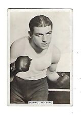 Early 1900's Cigarettes Trade Card Sporting Events & Stars, Boxing Kid Berg picture