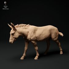 Breyer size traditonal 1/9 resin Donkey walking model horse figurine picture