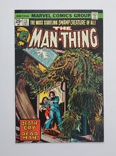 The Man-Thing #12 (Marvel 1974) Song Cry of the Living Dead Man picture