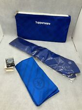 Tupperware Bee Award Lot. Tie, Pocket square, Pin, Accessory Zippered bag picture