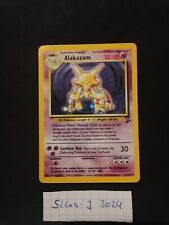 Simsala / Alakazam Holo English 1/102 Rare Holo Pokemon Card / Card  picture