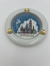 Vintage Disneyland Ashtray Castle with Tinker Bell, Made in Japan picture