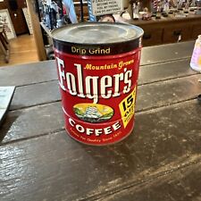 Vintage Older Folgers Coffee Can picture