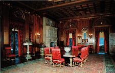 Hyde Park NY Vanderbilt Mansion Dining Room Vtg Postcard National Historic Site  picture